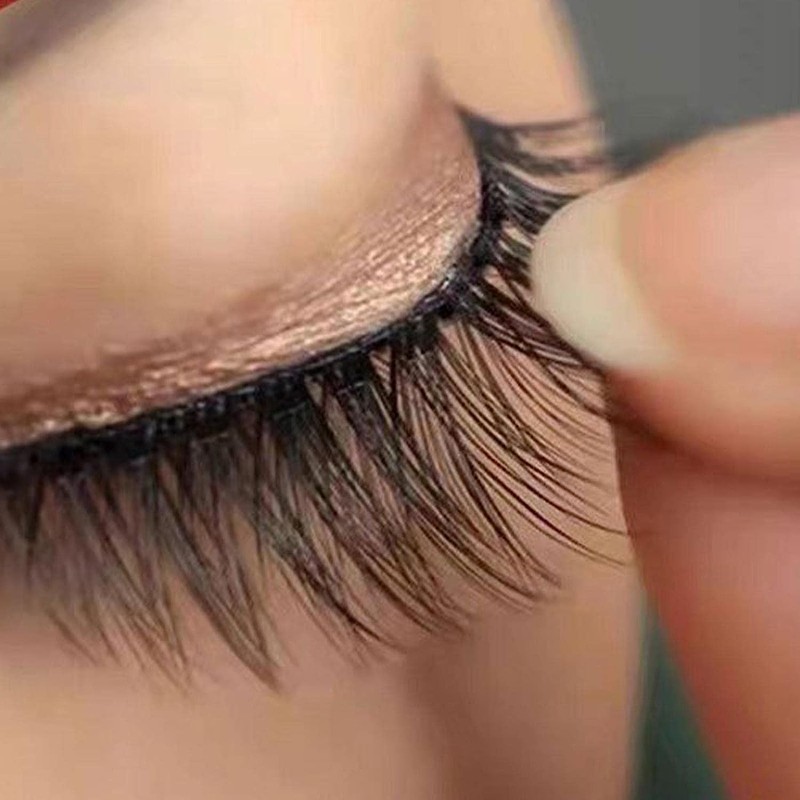 40Pcs Self Adhesive Lash Strips for Fake Eyelashes No Glue