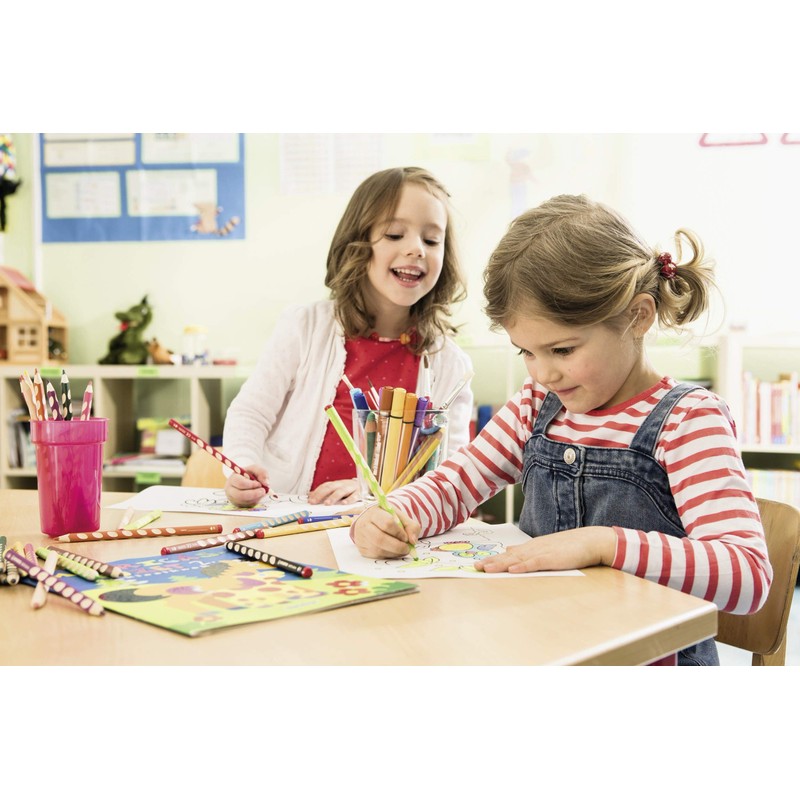 Ergonomic Colouring Pencil - STABILO EASYcolors - Left-Handed - Pack