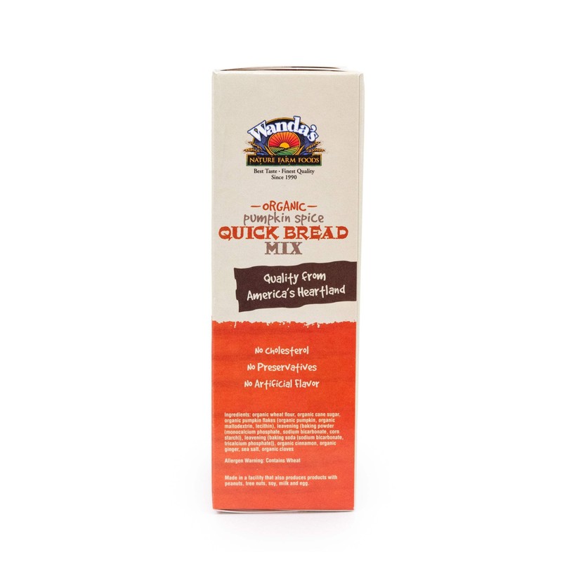Heartland Gourmet Pumpkin Bread Mix | 9.5 oz. | Baking