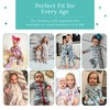 Posh Peanut Baby Boy Footie Pajamas - Soft Viscose Made