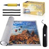 Jigsaw Puzzle Mat Roll Up - 3000 Pieces Large Gray