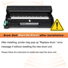 v4ink 3PK Compatible TN450 Toner and DR420 Drum Replacement for Brother TN450 TN420 Toner Cartridge DR420 Drum Set Black for HL-2270dw HL-2280dw HL-2230 HL-2240d MFC-7240 MFC-7360n MFC-7860dw Printer