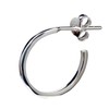 [Blue Gems] 片耳 Single Silver Earrings Hoop Simple; amthks –