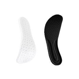 GroveEss 1 Pair Sports Insoles,Shock Absorption Flexible Replacement Insoles for Men Women,Breathable and Sweat-Absorbent Cropable Insoles to Relieve Foot Pain