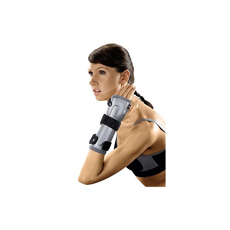 Sporlastic MANU-CAST Dorsal Hand Orthosis Left Size L Black 07213,