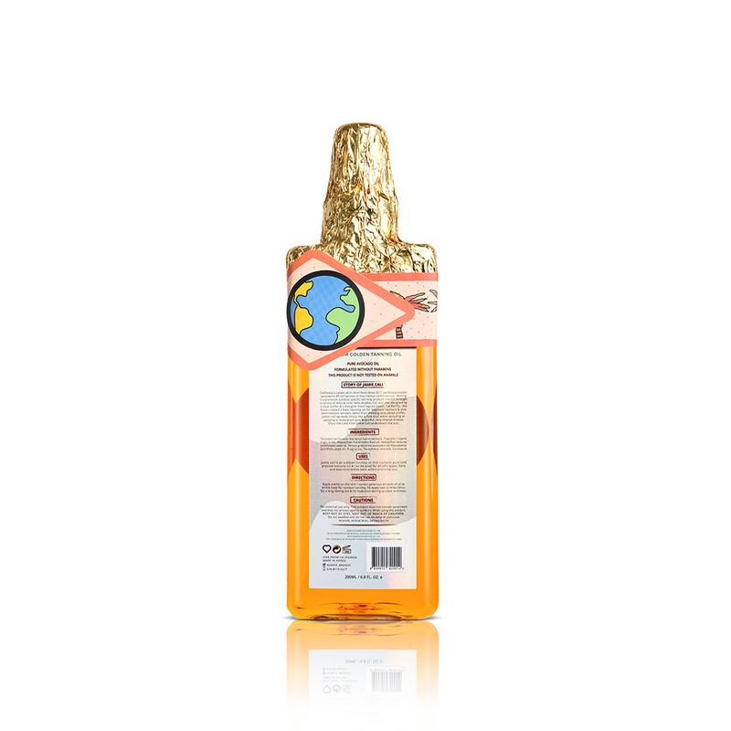 [Jamie Bronze] 10-minute finish Cali outdoor tanning oil, Jamie Cali