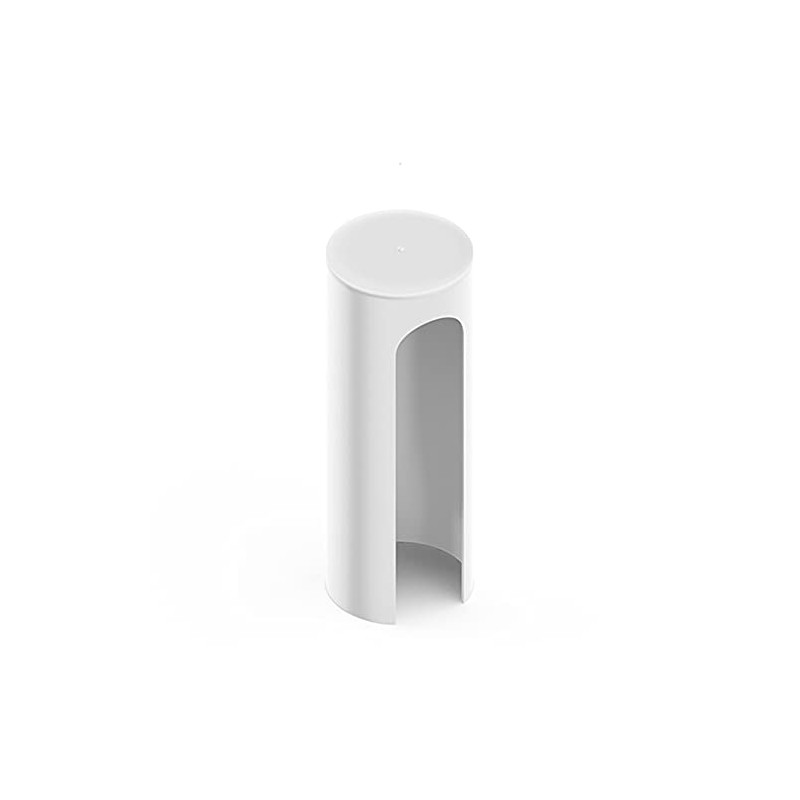 Vershy White Plastic Hinge Covers, Classic Style, Diameter 20mm, Pack