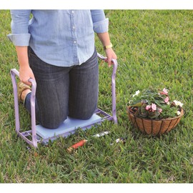 Gardman R616 Fold Away Garden Kneeler and Seat, 22" Long x 11" Wide x 19" High, Green