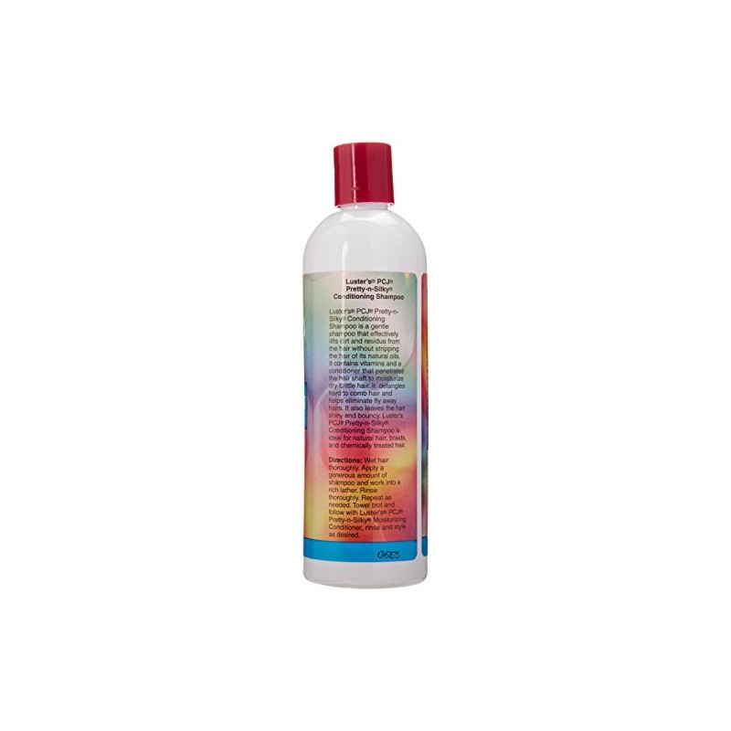 Luster's PCJ Pretty N Silky Conditioning Shampoo, 12 Ounce