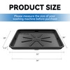 Uni-Green 30x32In Washing Machine Drain Pan, Raised Edge, 1" Drain