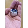 M22 Locking Nyloc Hex Nut 22mm Metal Steel Sheet Zinc