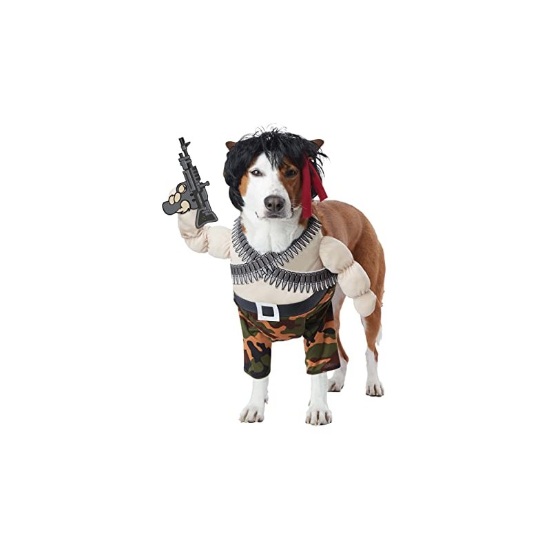 Action Hero Pet Costume Medium