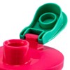 Guateplast Set de 3 Vasos con Tapa de Plástico