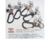 [highstyle] Made in Japan Tochigi Leather & Lightweight Aluminum Carabiner