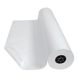 Colorations Dual Surface Paper Roll Classroom Supplies for Arts and Crafts White (36" x 1000') (Item # DSWH)