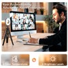 Ring Light with Tripod and Clamp, [3 Color, 5 Brightness