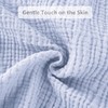 Susurration Muslin Burp Cloths, Soft Baby Burping Cloths for Unisex