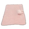USB Heated Blanket Pink 5V High Safety Soft Polyester Fiber