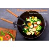 Large Silicone Cooking Spoon Set, 2 Pack Solid Slotted Spoon