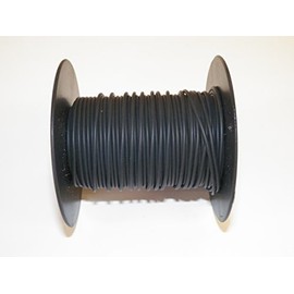 Black Automotive TXL Copper Wire, 18 GA, AWG, Gauge. Truck, Motorcycle, RV. General Purpose. DEFFERENT Lengths Available, Select Length Below (100 Foot Spool)