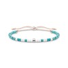 Thomas Sabo A2062-058-7 Bracelet with Turquoise Stones in 925 Sterling