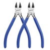 WORKPRO 2 Pack Wire Cutters, 6 Inch Precision Flush Cutters,