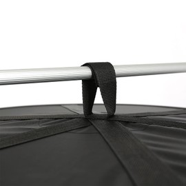 LANFYFU Red de Plantas Secas Plegable y Colgante, Tendedero de Hierbas de Cuatro Capas, Buena Transpirabilidad. La Malla Tiene Cremallera y Bolsa de Almacenamiento, Ideal para Secar Las Plantas