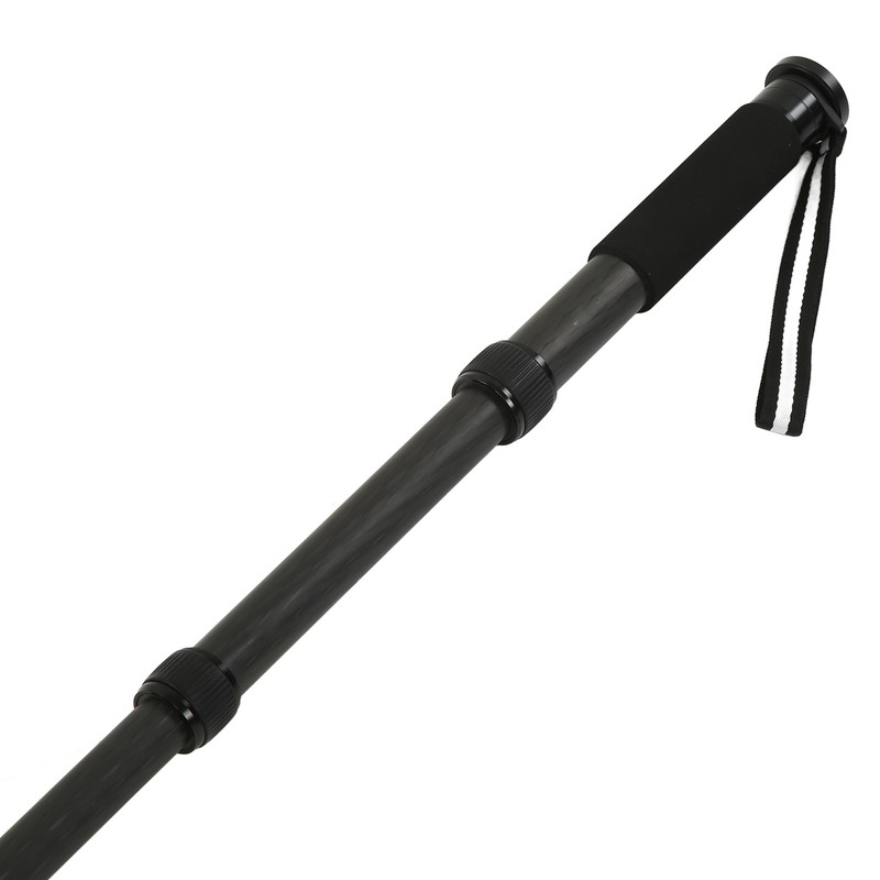 10 Layer Carbon Fiber Monopod Portable 6 Section Telescopic SLR