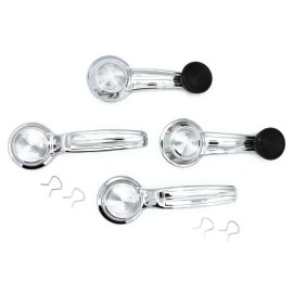 Keypart 67-72 Chevy GMC C10 K10 Truck Interior Black Window Crank & Door Handle Set