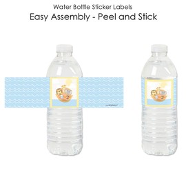 Noah's Ark - Baby Shower Water Bottle Sticker Labels - Set of 20
