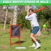 GoSports Baseball Strike Zone Target for Plastic Balls - Compatible