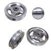 #N/A Solid Pulley Wheel Single Wheel Spin U-Groove Roller Bearing