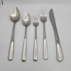 JazzUpCo NEW JazzUpCo Haelynn Flatware Matte Silver. 4 Person Set.