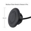 Podoy Recliner Switch with 2 Button 5 Pin Plug Universal