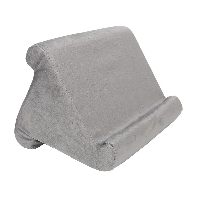 Tablet Pillow Stand Triangular Soft Comfortable Angled Viewing Tablet Reading