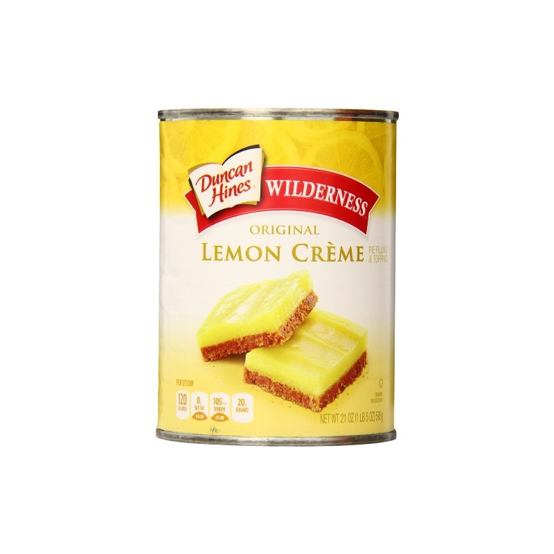 Duncan Hines Wilderness Lemon Crème Pie Filling and Topping, 21