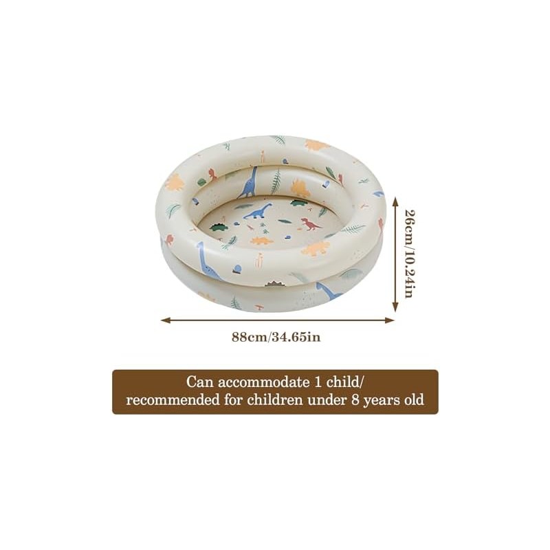 Piscina Inflable para Niños de 88cm x 26cm, Piscina Hinchable
