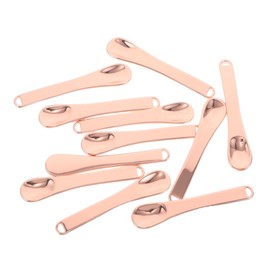 Baluue 20pcs Metal Face Mask Applicator Spatula Reusable Skincare Scoop for Creams Lotions Ergonomic Design for Enhanced Absorption Compact Travel Friendly