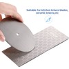 4 Pieces Diamond Sharpening Stone Grit Diamond Plate Honing Stone