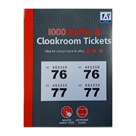 1000 Raffle & Cloakroom Tickets (1)