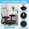 1 Pair Desk Chair Arm Covers for Office Chairs,Washable Armrest