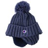 Champion 492-0132 Knit Cap, Boa Lining, blue