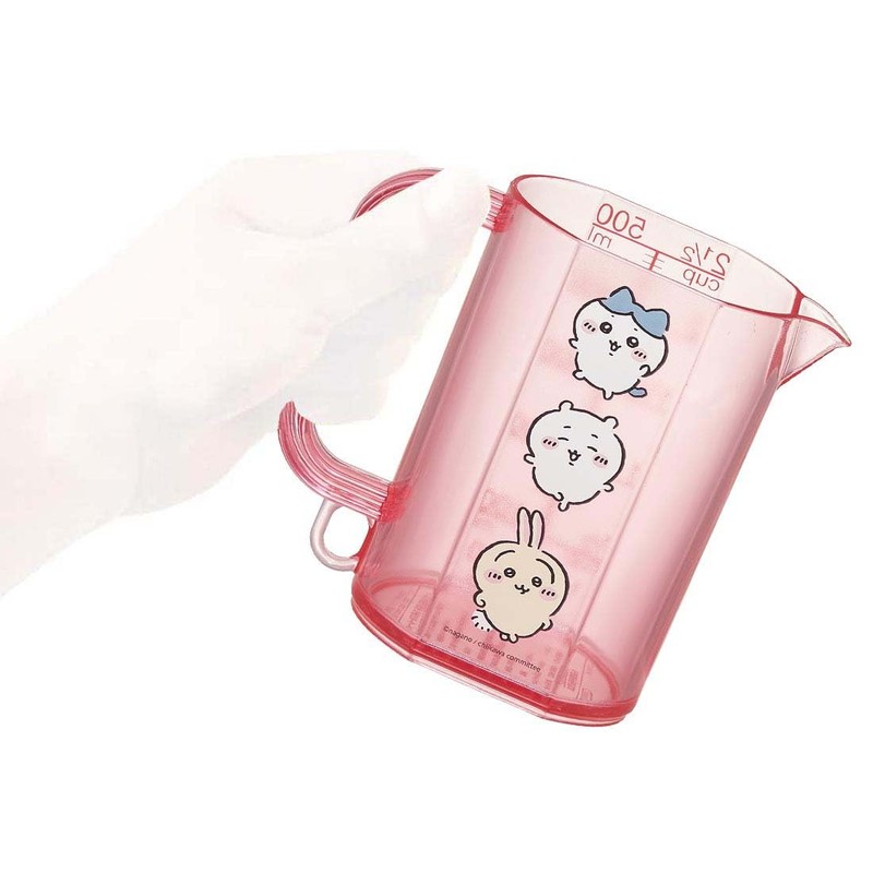 Skater MMC1-A Measuring Cup, 16.9 fl oz (500 ml), Chiikawa