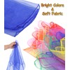 Juggling Cloths Chiffon Cloths for Dancing, 36 pieces.