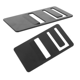 TEHAUX 2Pcs Rv Fridge Door Prop Clips Durable Replacement Accessories for Rv Refrigerators Space Saving Design Secure Closure with Simple Press Mechanism for Various Door