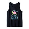 sksksk Save A Turtle - Funny Meme Tank Top