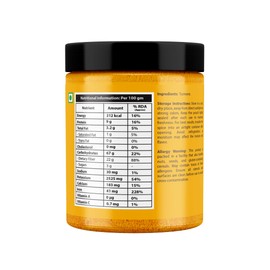 Mother's SpiceX Turmeric Powder | 100% Pure & Natural | High Curcumin for Golden Color & Rich Aroma | Available in 50g, 100g, 200g, 425g (100g)