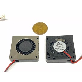 gdstime 3 Pieces Blower fan 3007 5V 30mm 7mm 3cm mini small cpu 3d printer micro E20