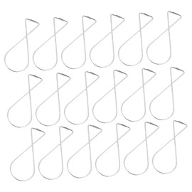 WHAMVOX Steel Wire Spring Ceiling Hooks Drop Ceiling Hooks for Hanging Decorations 50pcs Set