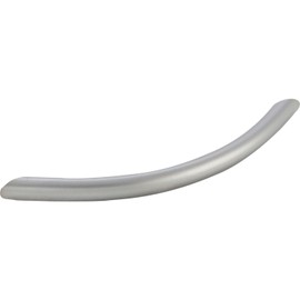 Sun Chain Fohla LA 128 mm Curved Furniture Handle Width 156 mm Matt Nickel-Plated Steel